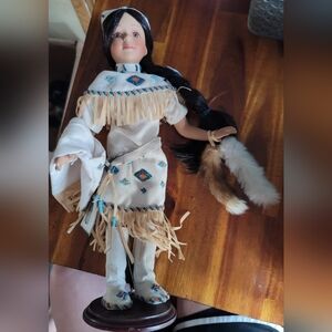 Porcelain Indian Doll